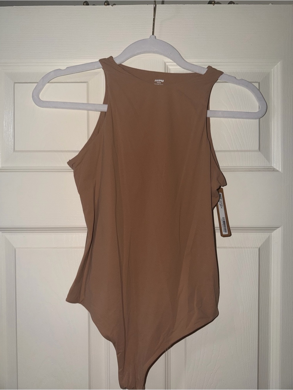 NEW WITH TAGS Skims Fits Everybody High Neck Bodysuit in Sienna